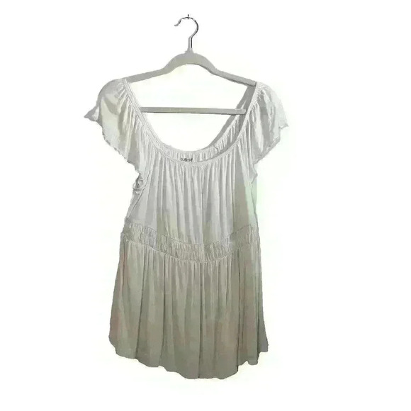 Torrid Baby Doll Women's Size 1 (14/16) Top White Super Soft Knit Sleeveless - Picture 1 of 10